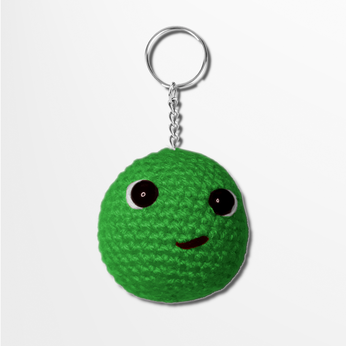 Green Worry Pet Keychain