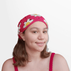 Daisy Bandanna (Pink)