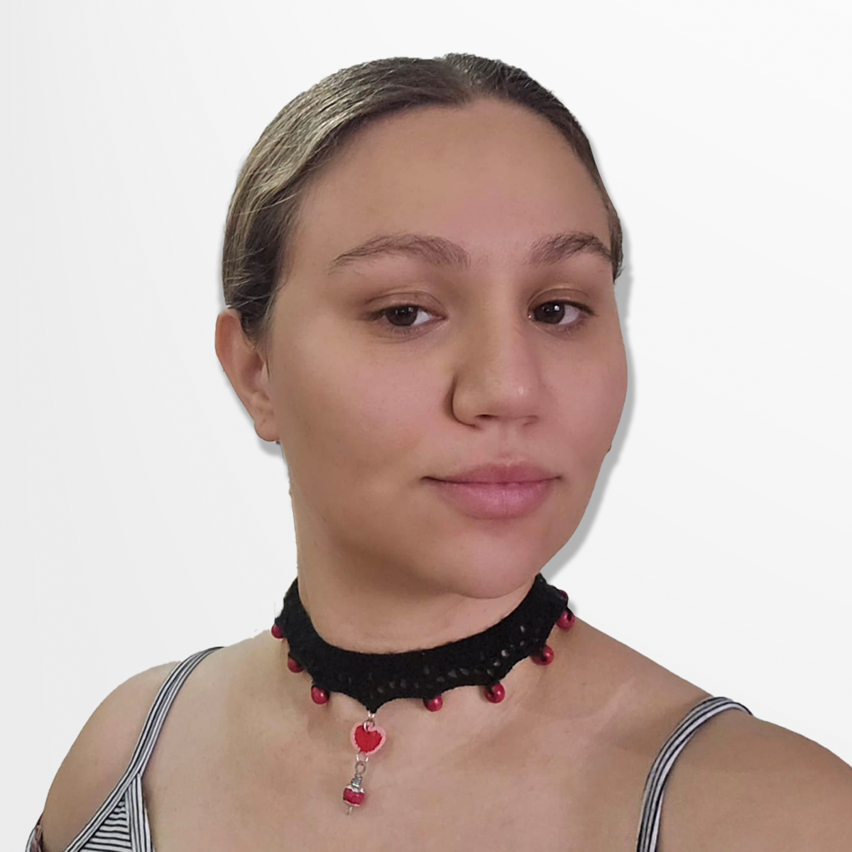 Heart Pendant Chocker Necklace - Image 8