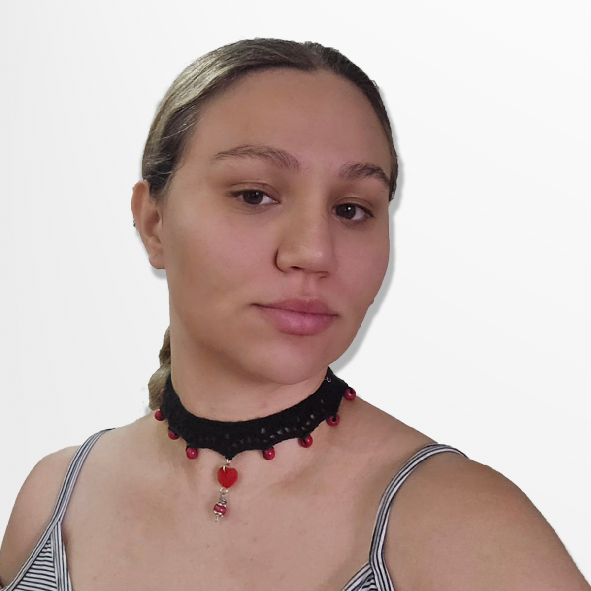 Heart Pendant Chocker Necklace - Image 9