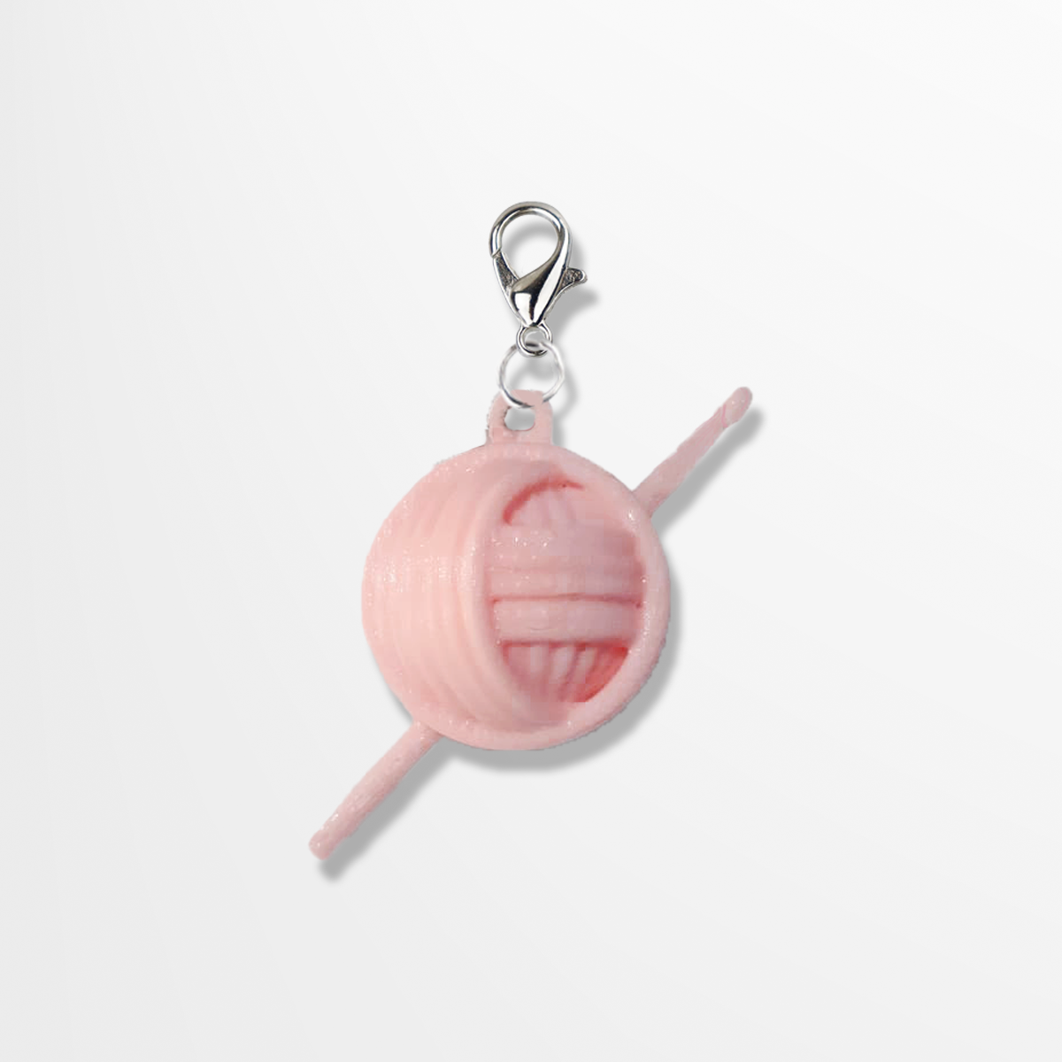 3D Printed Ball of Yarn and Hook Stitch Marker