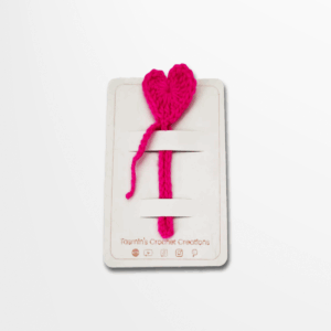 Pink Heart Bookmark