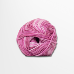 Charity Double Knit Printed - 221 Frosted Pink