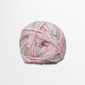 Charity Double Knit Printed - 233 Italiano Rose