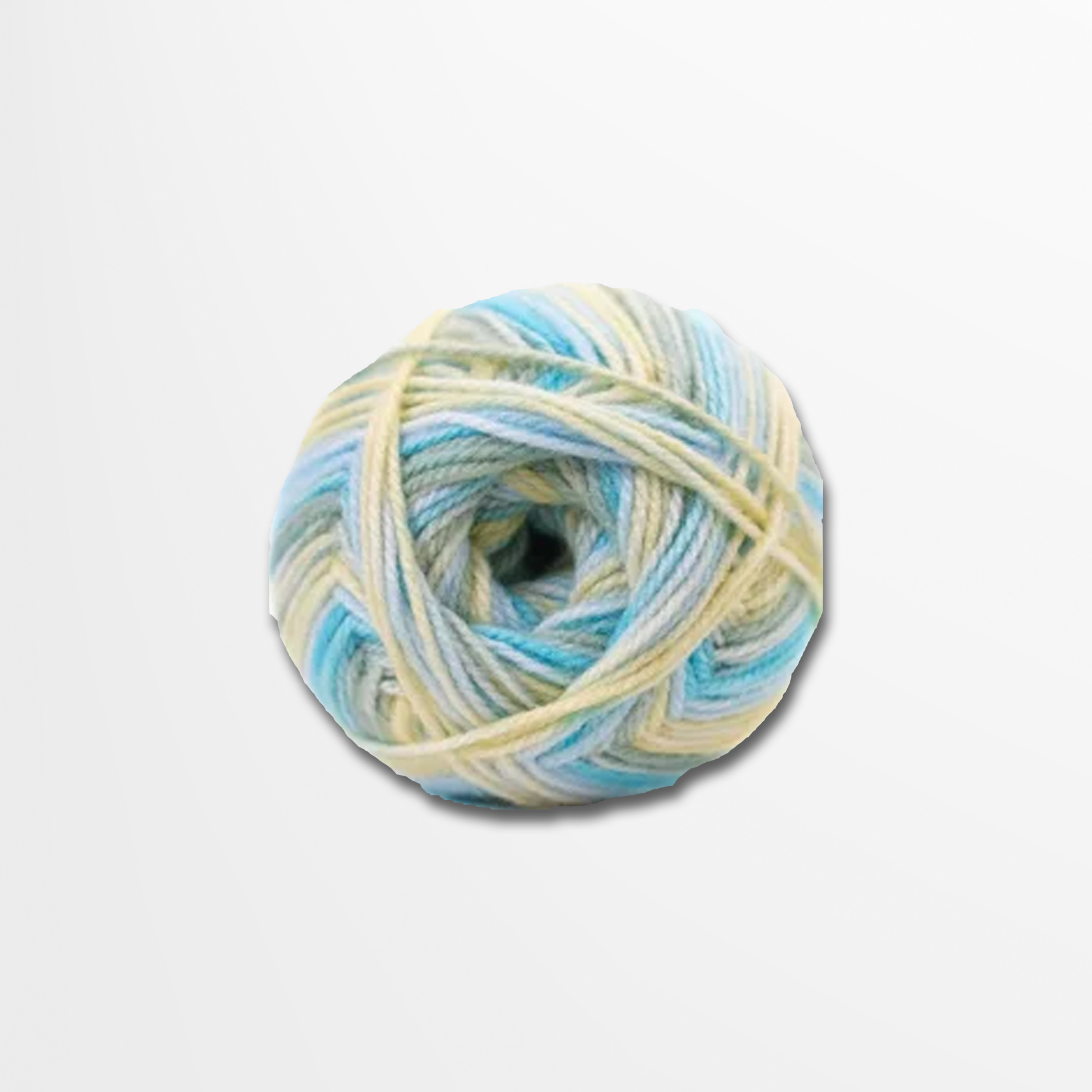 Charity Double Knit Printed - 251 Lemon Water