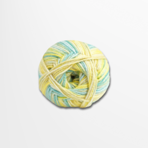 Charity Double Knit Printed - 256 Green Banana