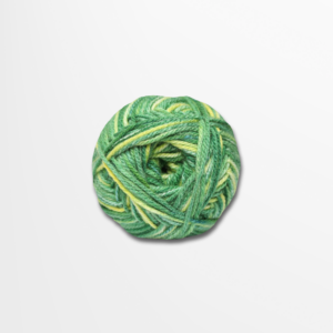 Charity Double Knit Printed - 321 Green 'n Gold